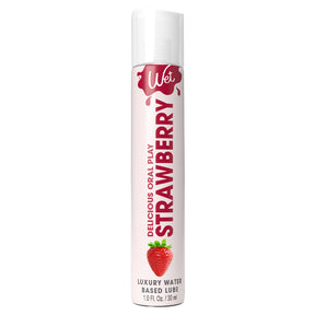 Wet Strawberry Flavored Lubricant — 1 fl oz (30 ml) - WT5237