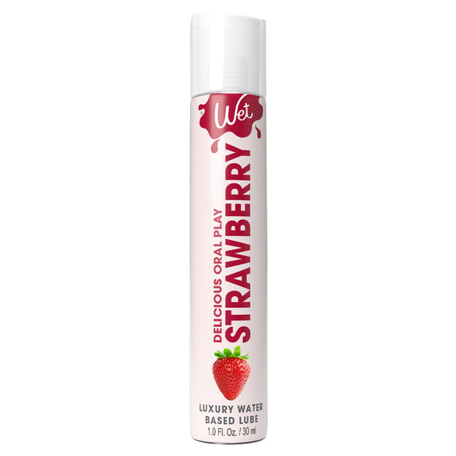 Wet Strawberry Flavored Lubricant — 1 fl oz (30 ml) - WT5237