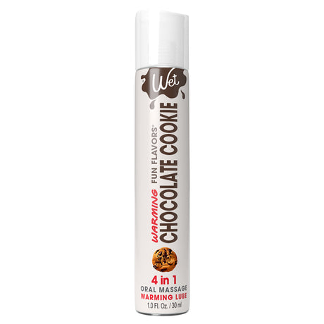 Wet Fun Flavours Chocolate Cookie Warming Lubricant — 1 fl. oz. (30 ml) - WT5817