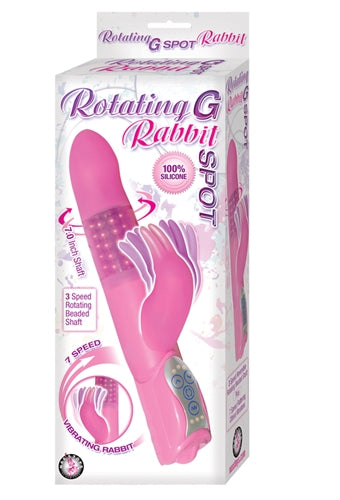Rotating G-Spot Rabbit - Pink by Nasstoys