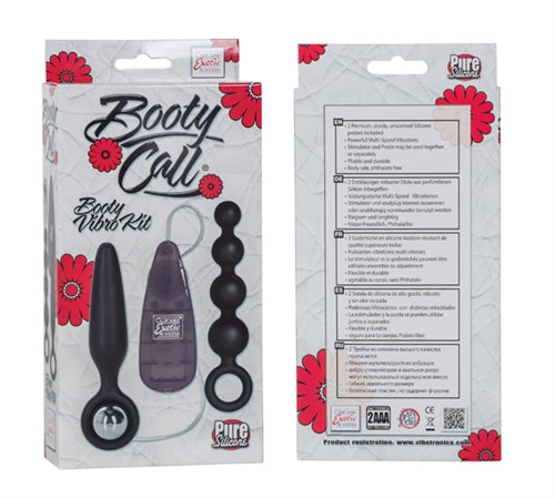 Booty Call Booty Vibro Kits - Black by CalExotics
