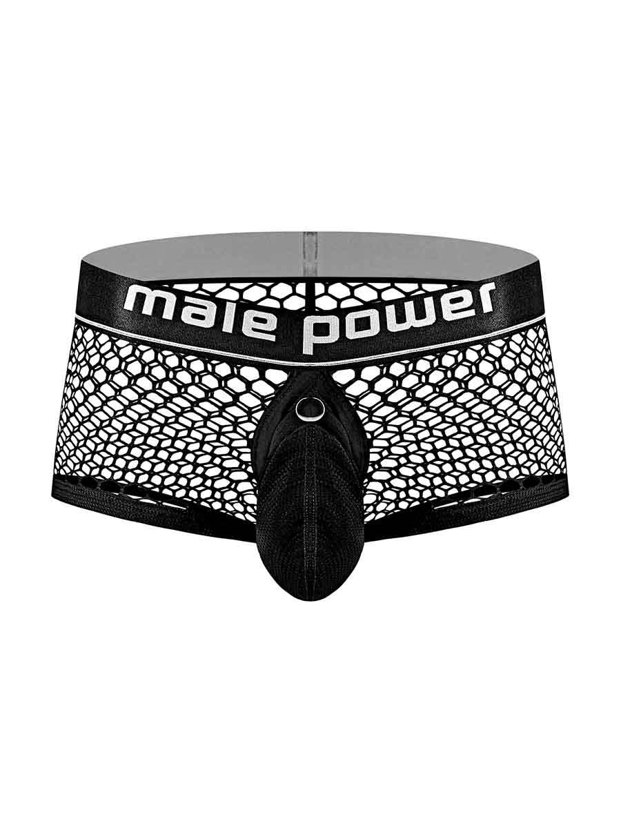 "Cock Pit Net Mini Cock Ring Short - Small - Black MP-120260BKSL"
