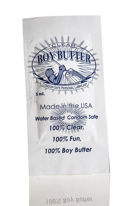 Boy Butter Clear Single-Use Lubricant Packet - BBC04
