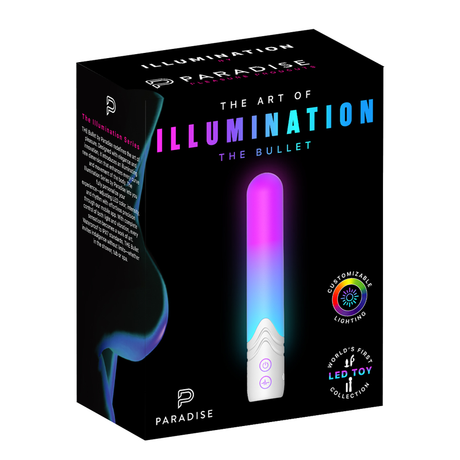 Illumination by Paradise The Bullet — App-Enabled RGB Bullet Vibrator - PR5441