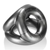 OXBALLS TRI-SPORT Cocksling — Steel FLEXtpr 3‑Ring - OX-AJ1076-STL