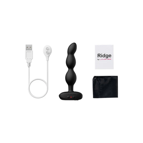 Lovense Ridge Rotating & Vibrating Anal Beads, Bluetooth - LS0142