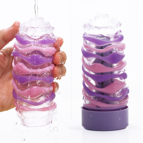 Tenga ARTE DRAPE Male Stroker — Layered Elastomer, 5.2in Insert - TN710