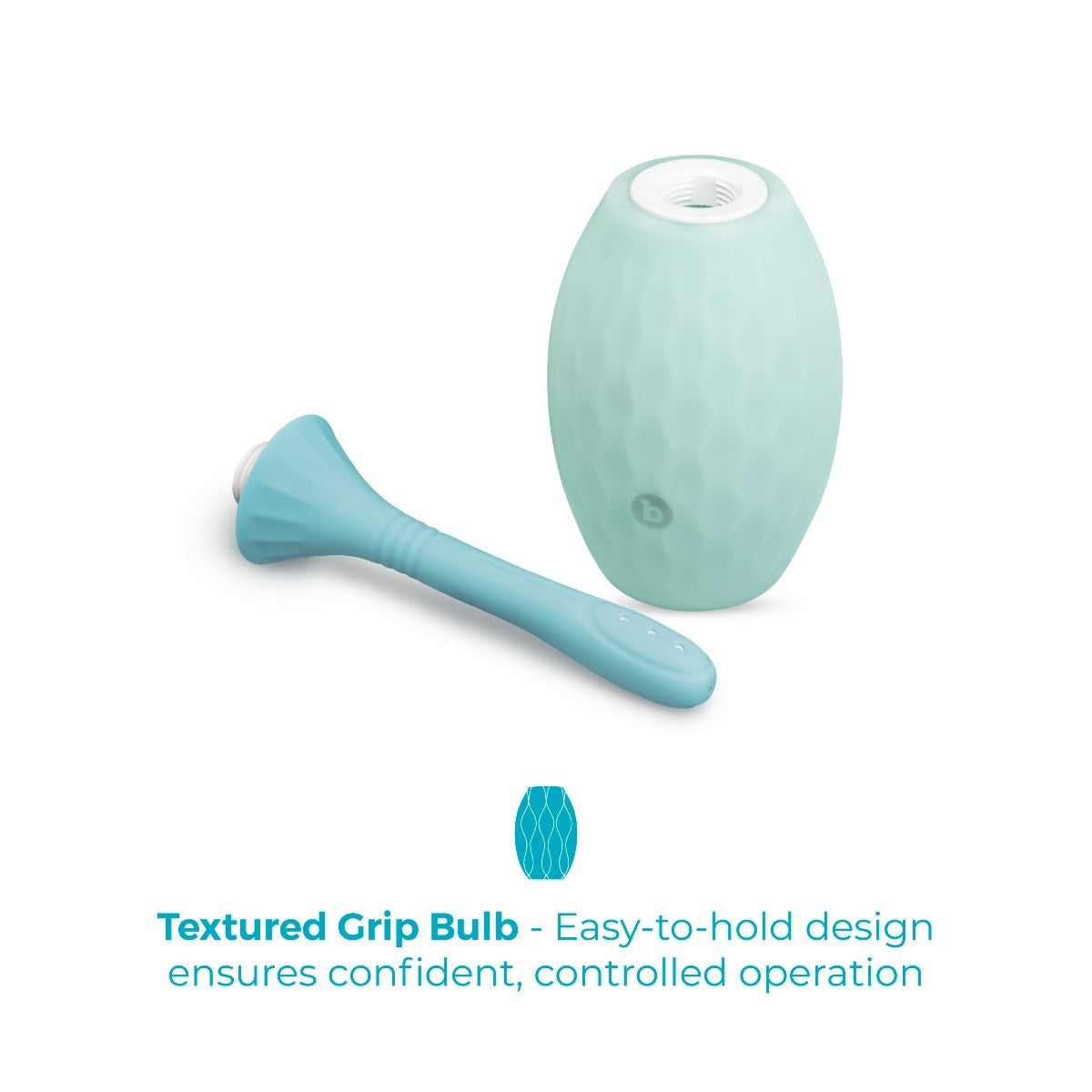 b-Vibe Silicone FlexFlow Douche — Dual-Opening Nozzle - BV2255