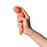 Dame Min Mini Wand Vibrator — Papaya - DM1913