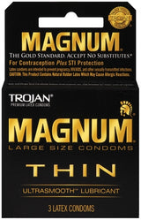 "Trojan Magnum Thin - 3 Pack TJ64603"