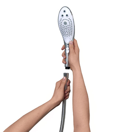 Womanizer Wave Shower Head & Water Massager, Chrome - WZ2579