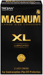 Paradise Marketing Trojan Magnum XL Latex Condoms — 12 Pack - TJ64714