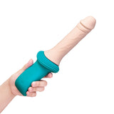 b-Vibe Realistic Thrusting Dildo Machine — 6.5 in, Suction Base - BV7889