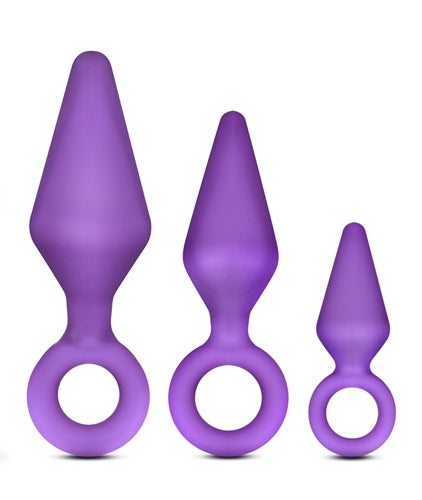 Blush Candy Rimmer 3-Piece Anal Training Kit — Purple - BL-310181
