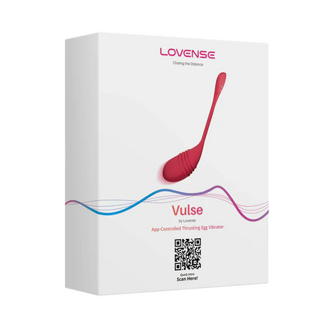 Lovense Vulse Thrusting Egg Vibrator with G-Spot Stimulation - LS0159