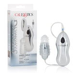 Sterling Collection Silver Bullet With 2-Speed Controller Plus Sleeve by CalExotics