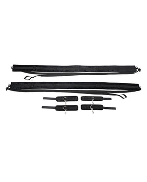 Sportsheets No Matter Where Bondage Restraint System — Black - SS20103