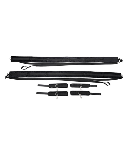 "No Matter Where Bondage Restraint System - Black SS20103"