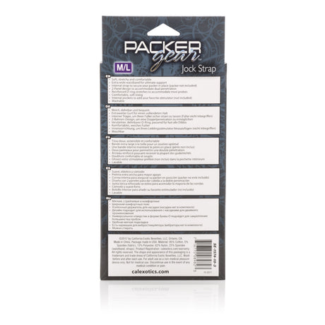 CalExotics Packer Gear Jock Strap — Medium/Large (32–36 in) - SE1574103