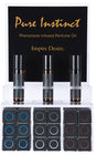 Classic Brands Pure Instinct Pheromone Perfume Oil Display — Acrylic Cube, 22 Pc - PIN4100-99