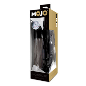 Mojo Momentum Penis Pump with Transparent Cylinder and PSI Reader - EL-MOJO-002