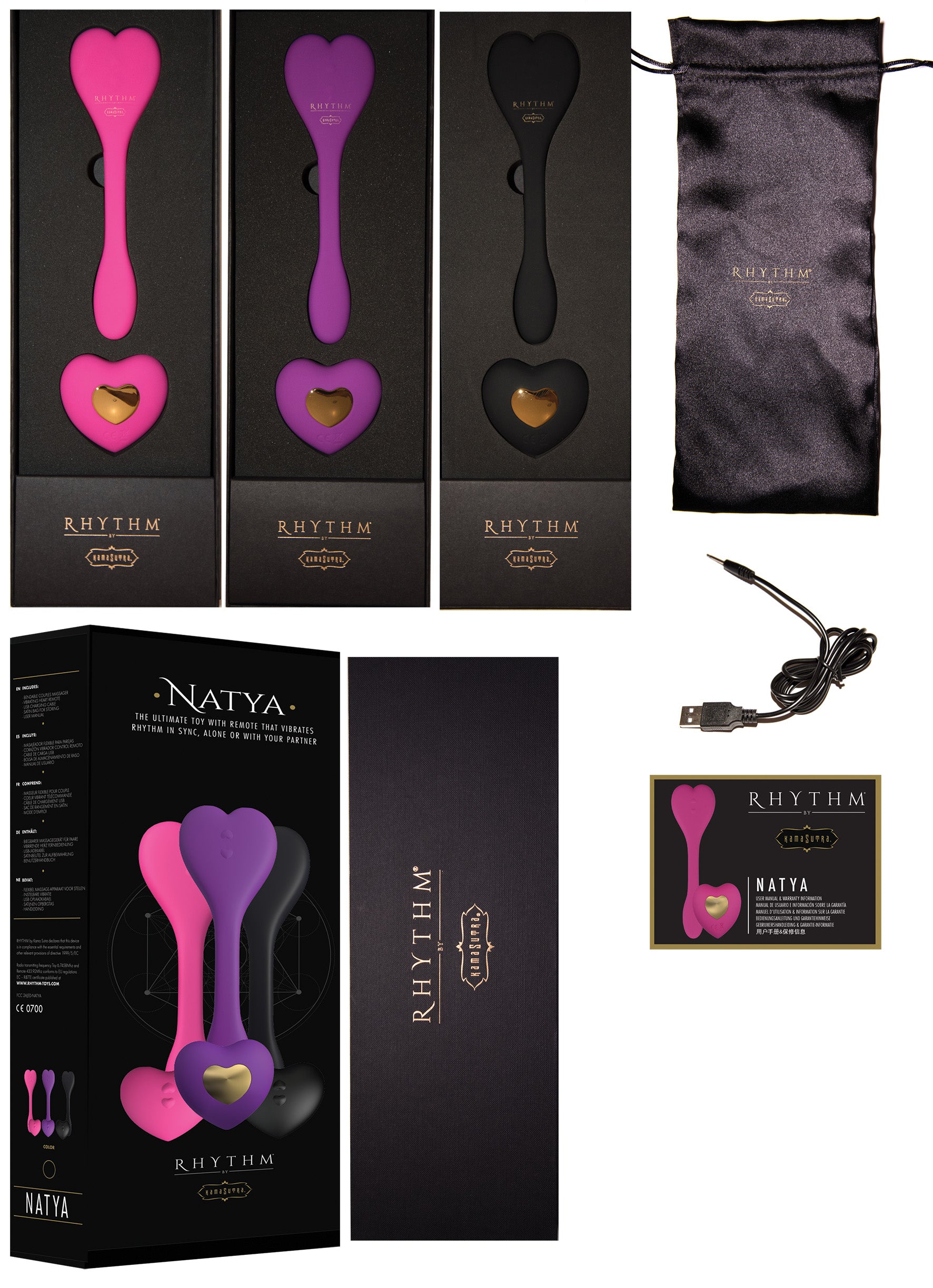 Rhythm - Natya - Pink by Kama Sutra - Rhythm
