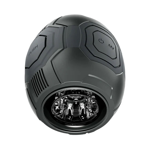 Blush M for Men Dome X Vibrating Masturbator — Black - BL-85005