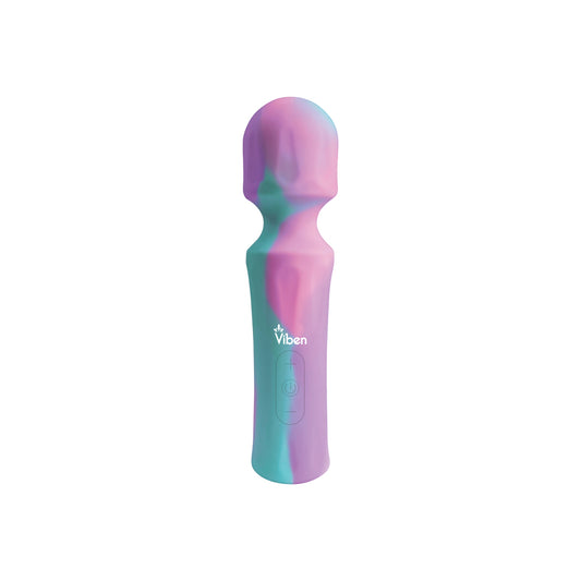 Viben Mighty Muse Mini Wand Massager — Unicorn - VB-75022