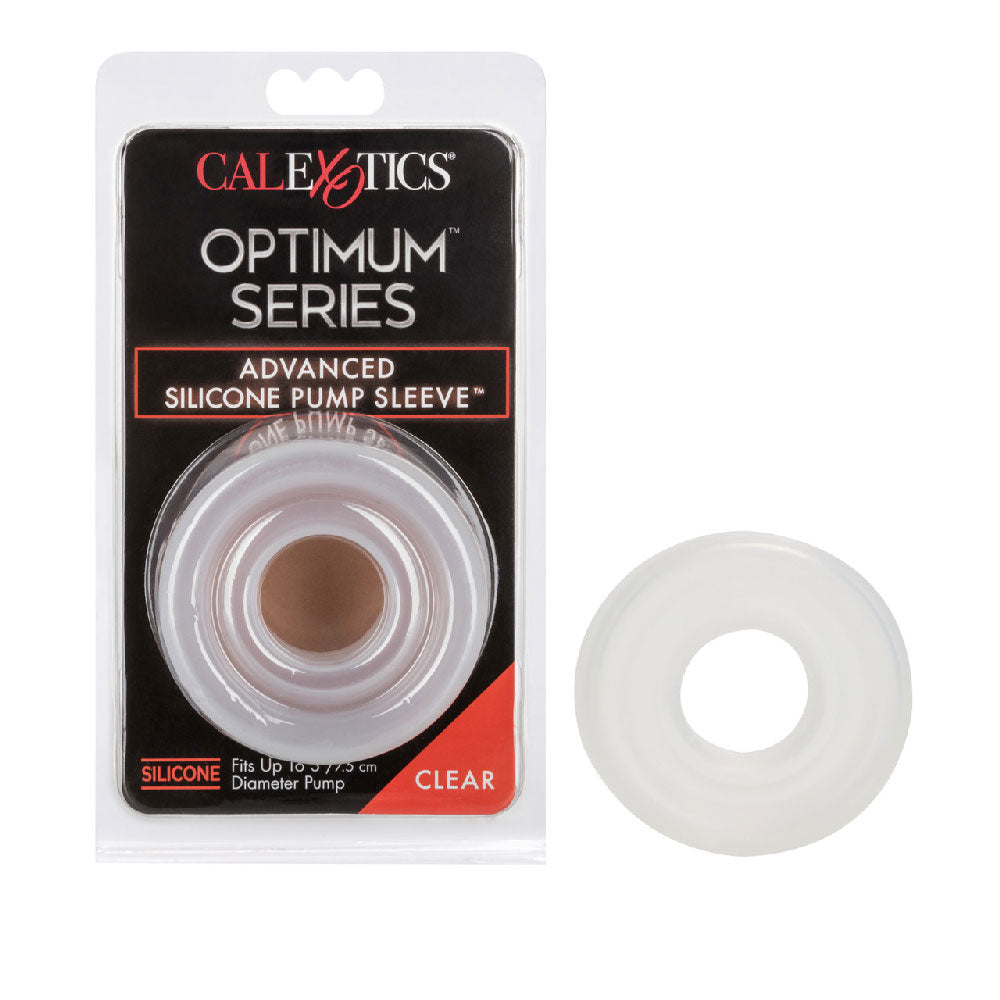 Advanced Silicone Pump Sleeve - Clear by CalExotics