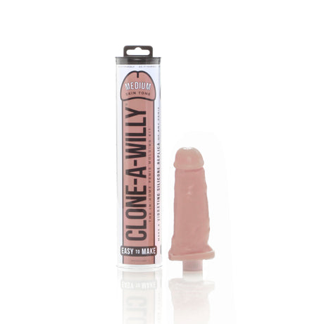 Clone-A-Willy Penis Casting Kit — Medium Skin Tone with 5" Vibrator - BD8592
