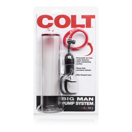 CalExotics Colt Big Man Pump System — Oversized Cylinder & Silicone Hose - SE6789002