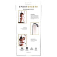 Sportsheets Door Jam Cuffs — Black - SS324-01