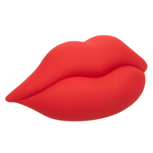 CalExotics Naughty Bits Muah Mini Vibrator — Red Lip Massager - SE4410033
