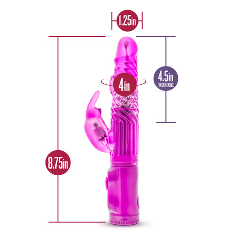 Blush Beginner's Bunny Petite Rabbit Vibrator, Pink - BL-37100