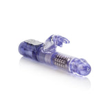 CalExotics Jack Rabbit 5-Row Rotating Anal Stimulator — Purple - SE0610802