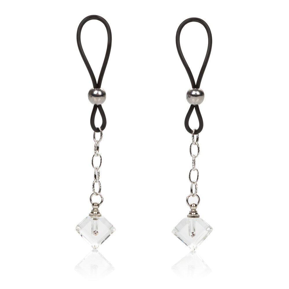 CalExotics Non-Piercing Adjustable Nipple Jewelry (Set of 2) - SE2615202