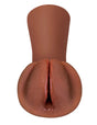 Pipedream Extreme Wet Pussies Slippery Slit Stroker — Brown, 5.75 in - PDRD439-29