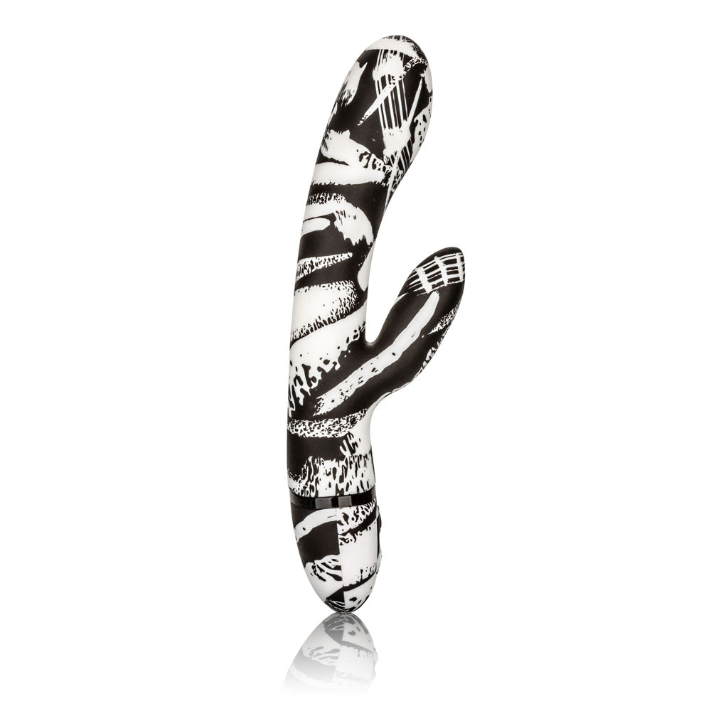CalExotics Hype Dual Wand Rabbit Vibrator - Dual Motor, USB Rechargeable - SE4412353