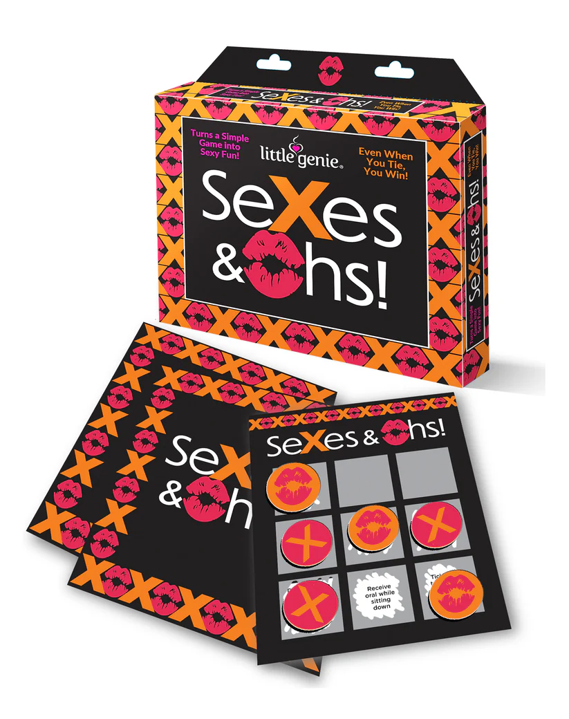 Little Genie Sexes and Oohs Tic-Tac-Toe Scratch-Off Game - LG-BG137