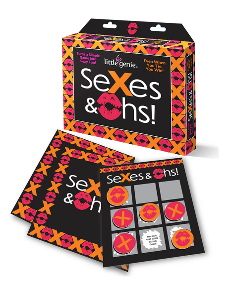 Little Genie Sexes and Oohs Tic-Tac-Toe Scratch-Off Game - LG-BG137