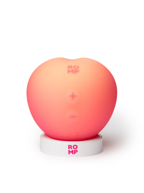 ROMP Pink Peach Pleasure Air Vibrator — 14 Intensity Levels - RM3093