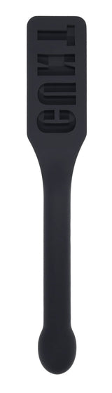 Sportsheets Edge Silicone Paddle — Lettered Head, Metal Handle - SP0566