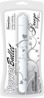 BMS Factory Power Bullet Breeze Flow — 5-inch Bullet Vibrator, White - BMS5520-8
