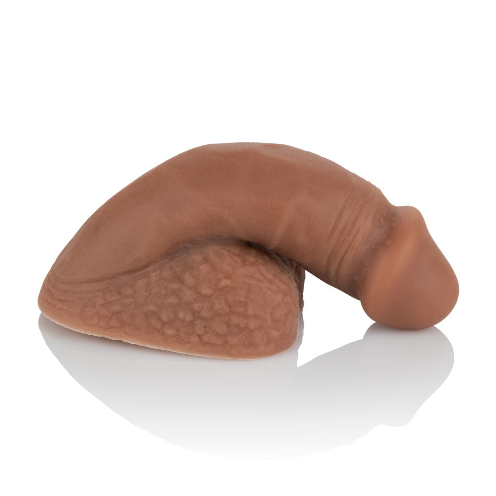 CalExotics Packer Gear 5 Inch Silicone Packer — Brown - SE1581303