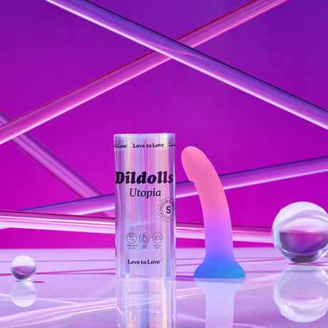 Love To Love Dildolls Utopia S Liquid Silicone Dildo, Size S - LV3487
