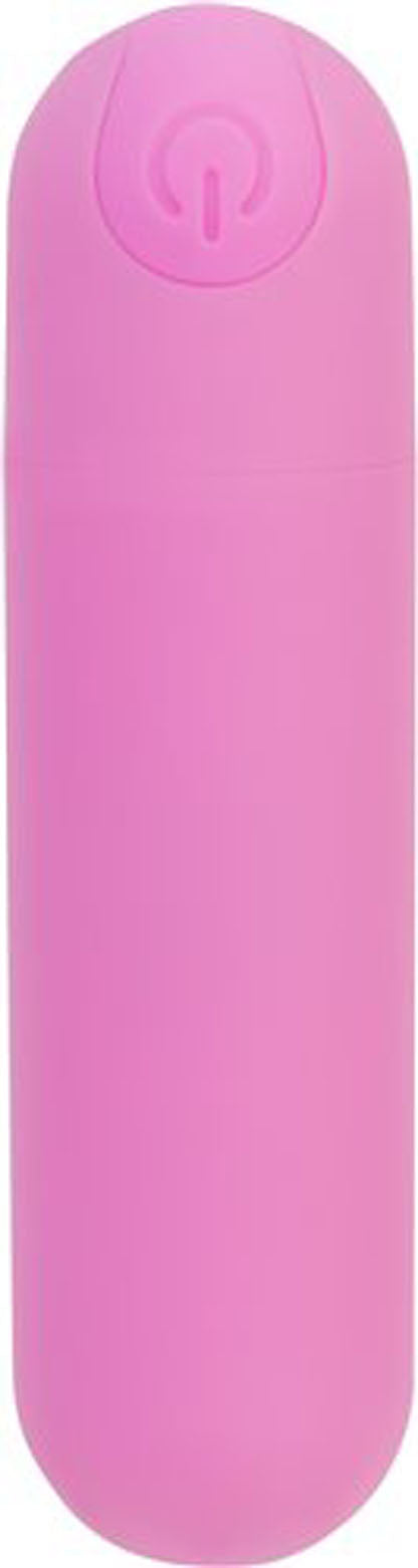 BMS Factory Power Bullet Essential 3.5" Vibrator — Pink - BMS5716-3