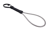Sportsheets Edge Metal Loop Spanker — Vinyl-Coated Steel Loop, Black - SP0603