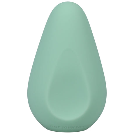 Doc Johnson Ritual Chi Rechargeable Silicone Clit Vibe, Mint - DJ7000-01-BX