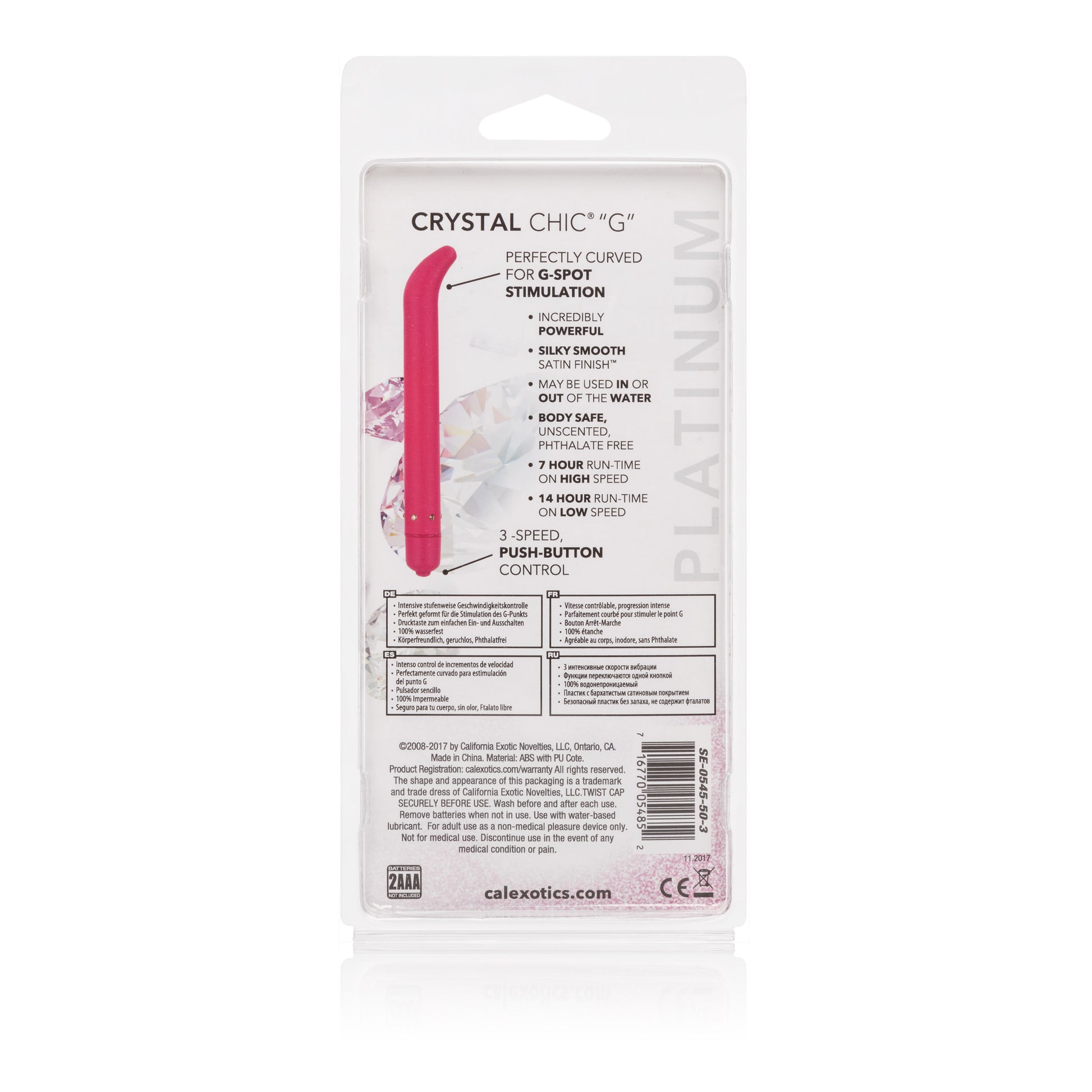 Crystal Chic G - Pink by CalExotics