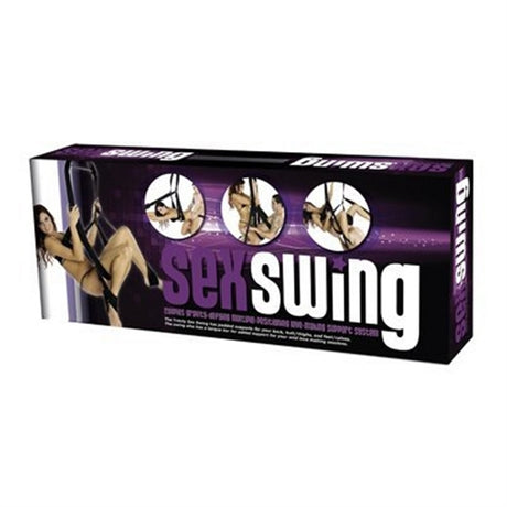 XR Brands Trinity Sex Swing - Black - TV-EC200-BLK